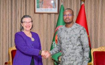 Burkina-Brésil : l’ambassadeur Ellen Barros en fin de mission