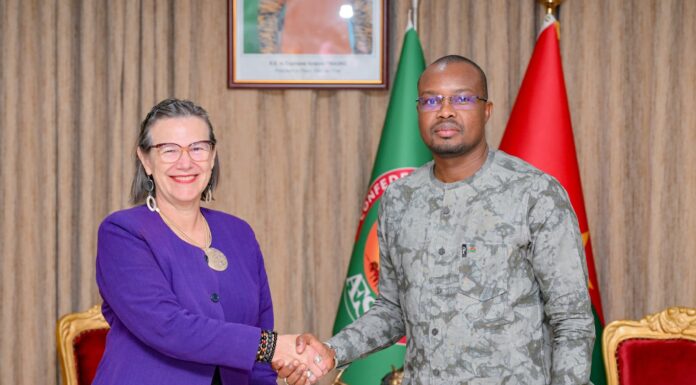 Burkina-Brésil : l’ambassadeur Ellen Barros en fin de mission