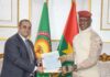PRÉSENTATION DES LETTRES DE CRÉANCE : Mohamed Zakaria Hussein EL GHAZAWY, nouvel Ambassadeur égyptien au Burkina Faso