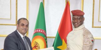 PRÉSENTATION DES LETTRES DE CRÉANCE : Mohamed Zakaria Hussein EL GHAZAWY, nouvel Ambassadeur égyptien au Burkina Faso