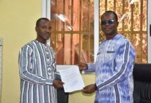 Agence d’information du Burkina: Le nouveau DG Noufou Enoch Kindo Installé dans ses fonctions