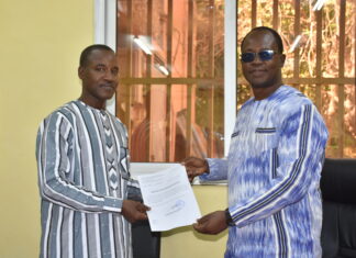 Agence d’information du Burkina: Le nouveau DG Noufou Enoch Kindo Installé dans ses fonctions