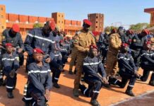 Ecole nationale de sapeurs-pompiers: la promotion « Dambé » intègre les rangs des soldats du feu