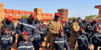 Ecole nationale de sapeurs-pompiers: la promotion « Dambé » intègre les rangs des soldats du feu