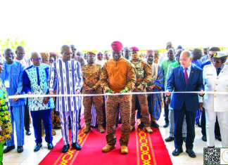 Amélioration des soins de santé: le capitaine Ibrahim Traoré inaugure le CHU de Pala