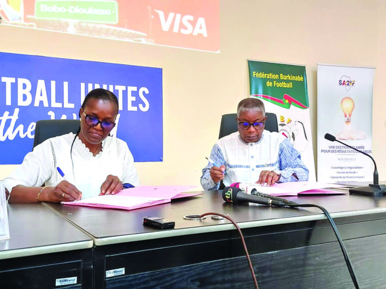 Fédération burkinabè de football: une carte VISA pour financer l’avenir des Etalons