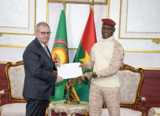 PRÉSENTATION DE LETTRES DE CRÉANCE : Un nouvel Ambassadeur de l’Union européenne accrédité auprès du Burkina Faso