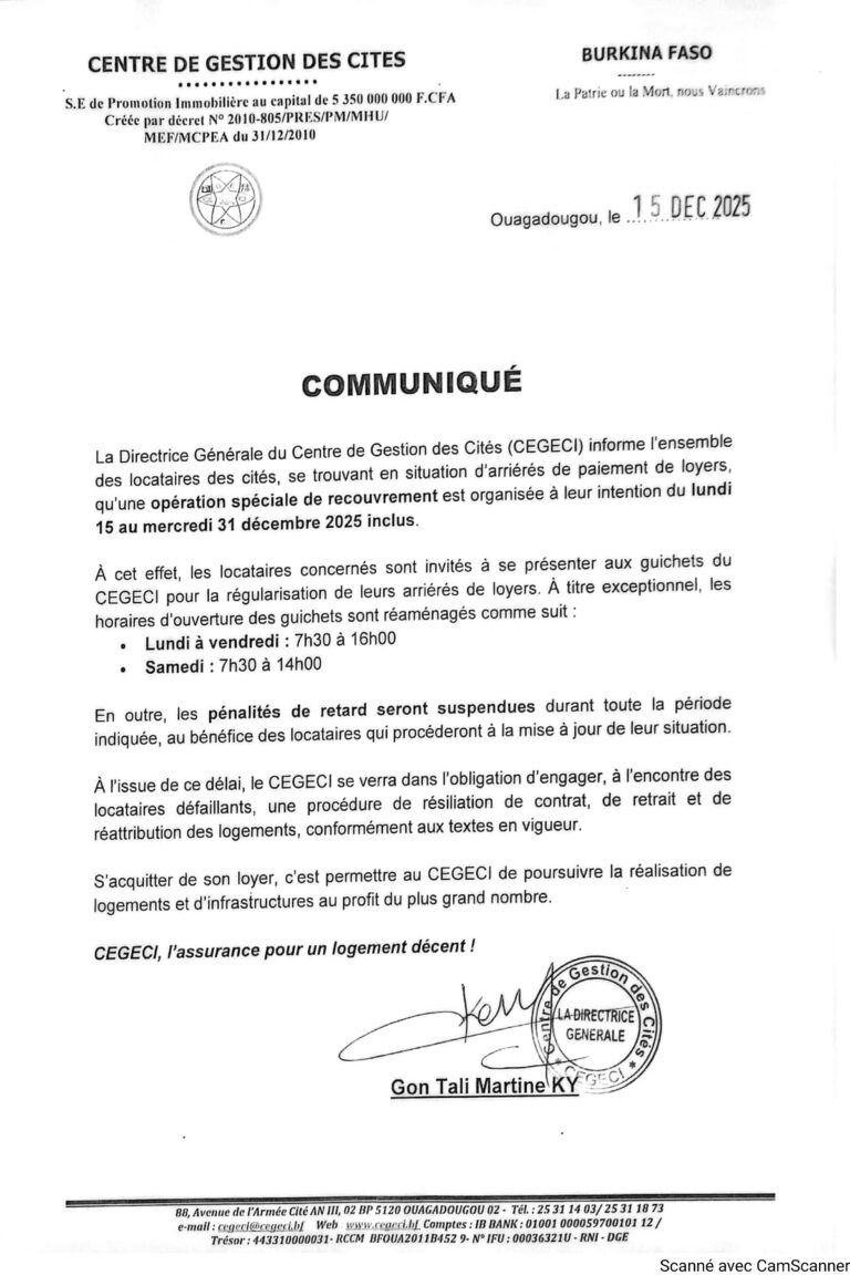 opération spéciale de recouvrement est organisée à leur intention du lundi 15 au mercredi 31 décembre 2025 inclus