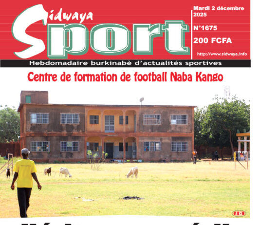 Une Sidwaya Sport du 02-12-2025