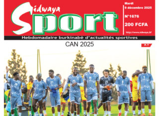 Une Sidwaya Sport du 09-12-2025