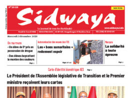 Une Sidwaya du 03-12-2025