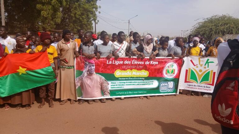 Kaya / Éducation: Un meeting de soutien au Capitaine Ibrahim Traoré