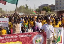 Tenkodogo : Des élèves reconnaissants au président du Faso, Ibrahim Traoré