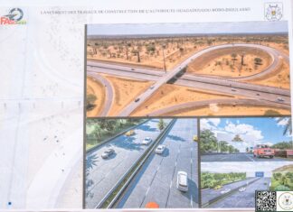 Axe Ouagadougou – Bobo : le Président du Faso lance les travaux d’une autoroute de 2 x 4 voies