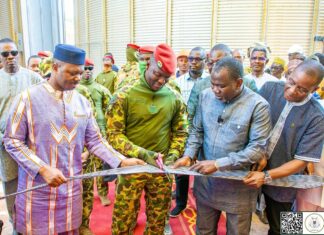 Transformation des matières premières locales: Le chef de l’Etat, le Capitaine Ibrahim Traoré, a inauguré le complexe agro-industriel AGROSERV INDUSTRIE