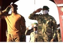 2è session du collège des Chefs d’Etat de l’AES : Le Président Ibrahim Traoré accueilli par son homologue le Général d’armée Assimi Goïta