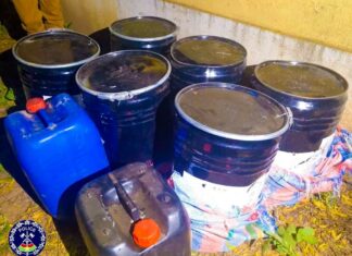 Lutte contre le trafic illicite de produits chimiques : La Police Nationale saisit 06 fûts de cyanure à Pô
