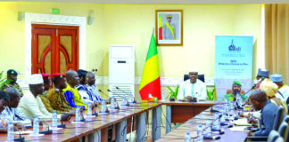 Commission nationale de la Confédération AES/Burkina Faso: le président Bassolma Bazié reçu par le Premier ministre malien