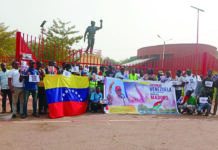Opération militaire américaine au Venezuela: le Groupe de solidarité Burkina exige la libération immédiate du couple présidentiel Maduro