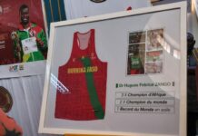 Musée national : le maillot de champion du monde de Hugues Fabrice Zango entre dans l’histoire