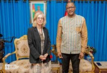 Gouvernance du secteur de la sécurité: la directrice générale du DCAF échange avec le chef de la diplomatie burkinabè