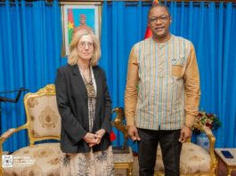 Gouvernance du secteur de la sécurité: la directrice générale du DCAF échange avec le chef de la diplomatie burkinabè