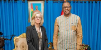 Gouvernance du secteur de la sécurité: la directrice générale du DCAF échange avec le chef de la diplomatie burkinabè