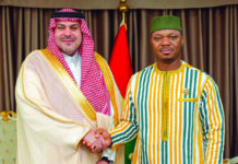 Assemblée législative de transition: l’ambassadeur d’Arabie saoudite reconnaissant à Ousmane Bougouma
