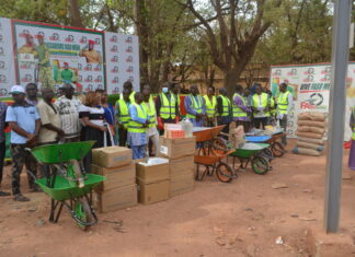 Agence Faso Mêbo: les agents du ministère de la Santé contribuent plus de 12 millions F CFA