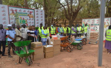 Agence Faso Mêbo: les agents du ministère de la Santé contribuent plus de 12 millions F CFA