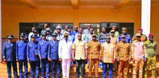 Région de Bankui : le Premier ministre échange avec les autorités administratives et militaires