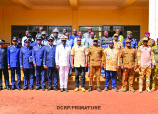 Région de Bankui : le Premier ministre échange avec les autorités administratives et militaires