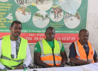 Faso Mêbo de Tenkodogo: 810 tonnes de ciment et près de 1500 tonnes de sable et de granite concassé reçues