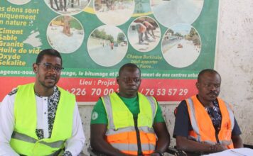 Faso Mêbo de Tenkodogo: 810 tonnes de ciment et près de 1500 tonnes de sable et de granite concassé reçues