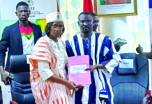 Ministère des Sports, de la Jeunesse et de l’Emploi : Annick Lydie Djouma Pikbougoum installée dans ses fonctions