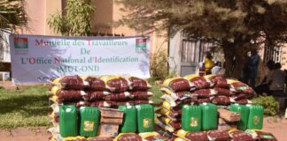 Office national d’identification: des vivres pour les veuves et orphelins des FDS tombées sur le champ de bataille