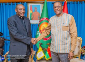 Burkina-Vatican: le Nonce apostolique décline les perspectives de coopération