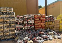 Burkina Faso : La Coordination nationale de lutte contre la fraude a saisi des sacs et cartons de produits prohibés