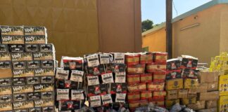 Burkina Faso : La Coordination nationale de lutte contre la fraude a saisi des sacs et cartons de produits prohibés