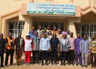 Département des Sports de la Jeunesse et de l’Emploi : la ministre Annick Pikbougoum prend contact avec ses « hommes » à Banfora