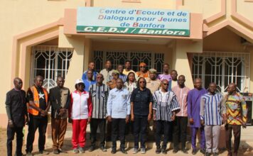 Département des Sports de la Jeunesse et de l’Emploi : la ministre Annick Pikbougoum prend contact avec ses « hommes » à Banfora