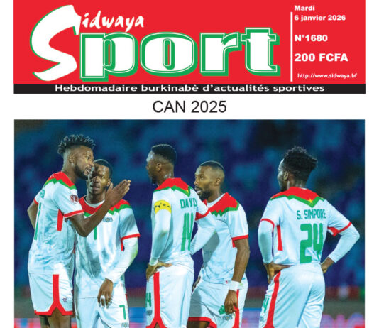 Une Sidwaya Sport du 06-01-2026