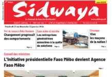 Une Sidwaya du 23 au 25-01-2026