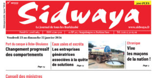 Une Sidwaya du 23 au 25-01-2026