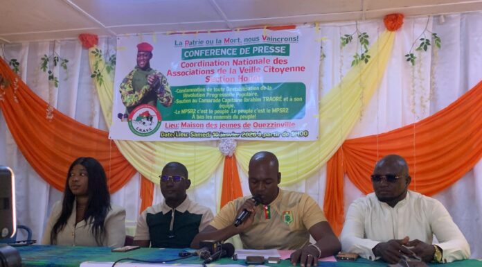 Tentative de coup d’État du 3 janvier 2026 : La veille citoyenne de Bobo exige l’extradition de l’ex-président Damiba