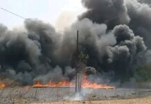 Houndé : Incendie maîtrisé sur un site de l’ONEA