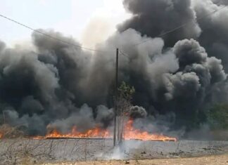 Houndé : Incendie maîtrisé sur un site de l’ONEA