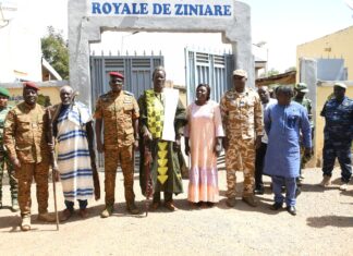 Bataillon blindé d’intervention rapide de Ziniaré: le ministre Célestin Simporé traduit la reconnaissance de la Nation aux forces combattantes