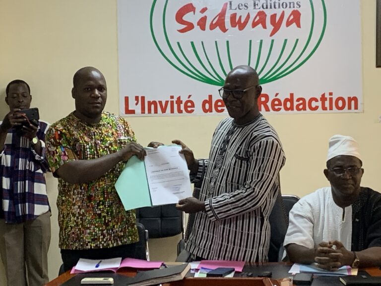 Editions Sidwaya: le nouveau DFC, Karamoko Ouattara prend fonction