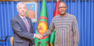 Coopération Burkina-Union européenne: l’envoyé spécial de Bruxelles pour le Sahel à l’écoute du chef de la diplomatie